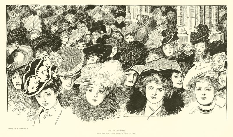 Pääsiäisaamuna herkän ihmisen näkökulmasta katsottuna - tekijältä Charles Dana Gibson