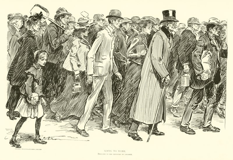 Arjen Ihmiset tekijältä Charles Dana Gibson