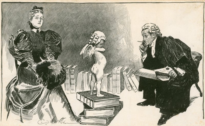 Ote testamentista tekijältä Charles Dana Gibson