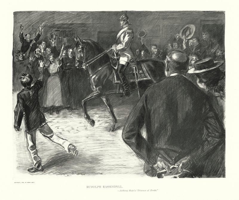 Rudolph Rassendyll (litografia) tekijältä Charles Dana Gibson