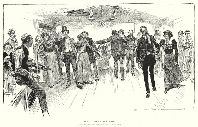 The Salons of New York, ilta Gentlemen