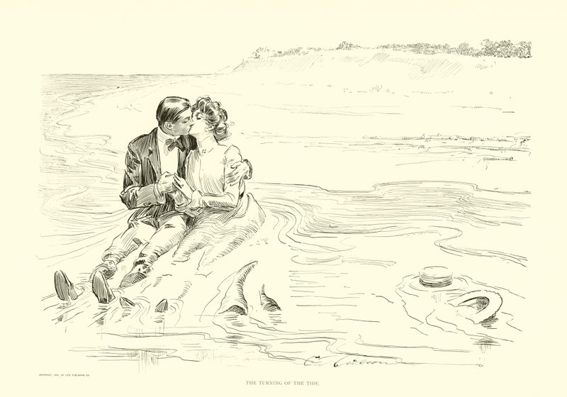 Vuoren kääntyminen tekijältä Charles Dana Gibson