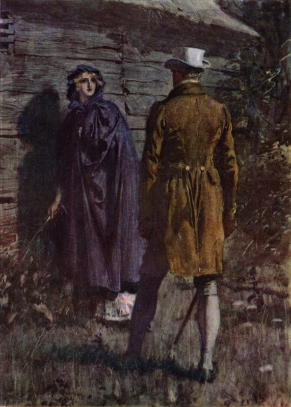 Kuvitus Jeffery Farnolin teokselle The Amateur Gentleman (värilitho) tekijältä Charles Edmund (after) Brock