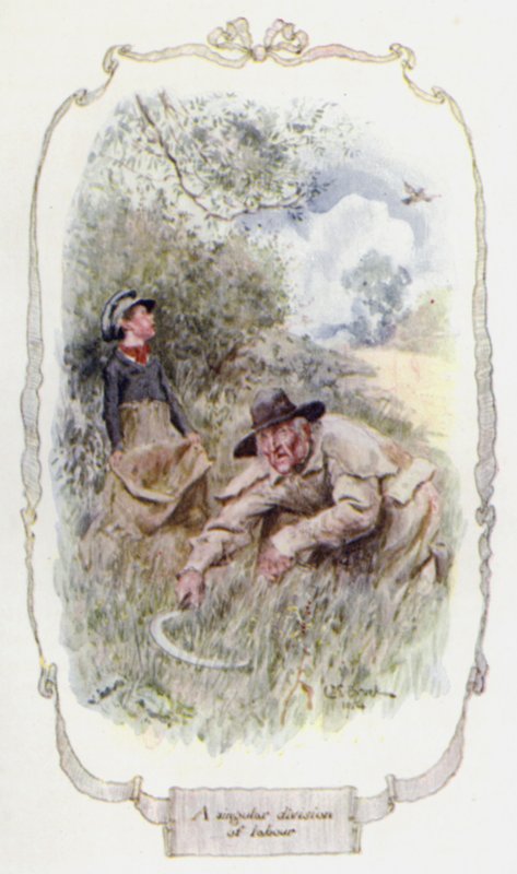 Yksittäinen työnjako (väri litho) tekijältä Charles Edmund Brock