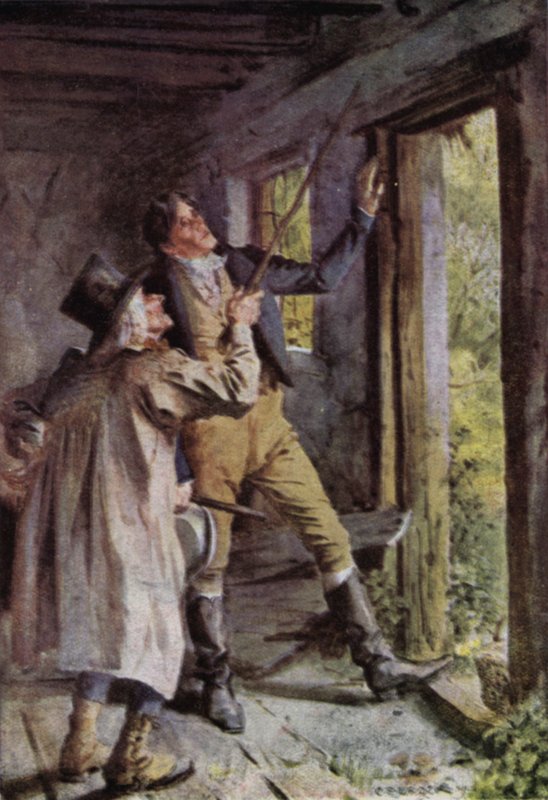 Kuvitus elokuvasta The Broad Highway a Romance of Kent tekijältä Charles Edmund Brock