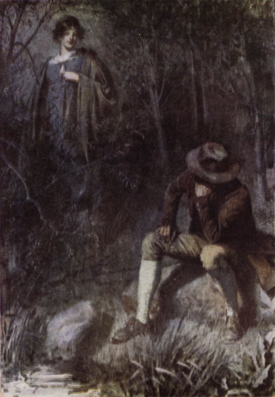 Kuvitus elokuvasta The Broad Highway a Romance of Kent tekijältä Charles Edmund Brock