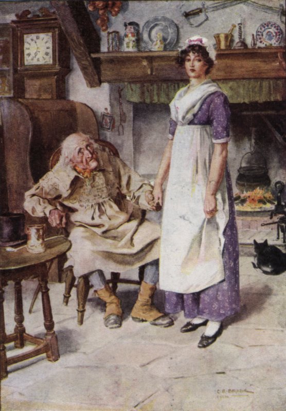 Kuvitus elokuvasta The Broad Highway a Romance of Kent tekijältä Charles Edmund Brock