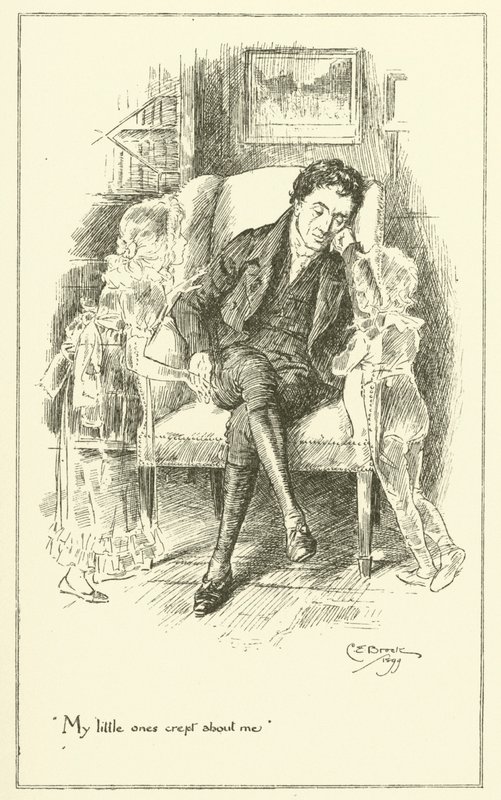 Kuvitus Charles Lambin teokseen The Essays of Elia (kaiverrus) tekijältä Charles Edmund Brock