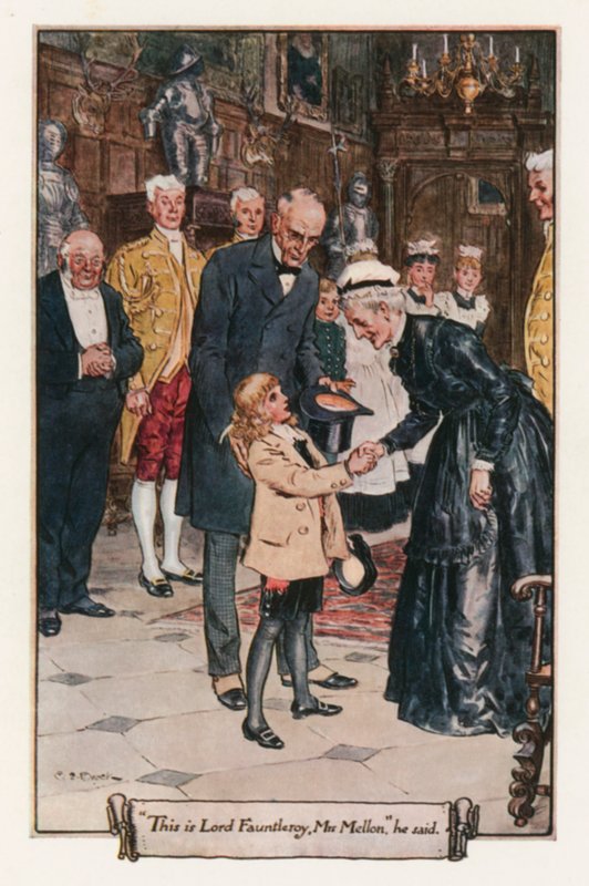 Frances Hodgson Burnettin Pikku Lordi Fauntleroy tekijältä Charles Edmund Brock