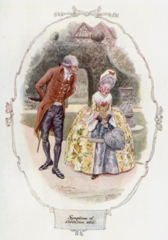 Flirtin oireet vielä (värilitro) tekijältä Charles Edmund Brock