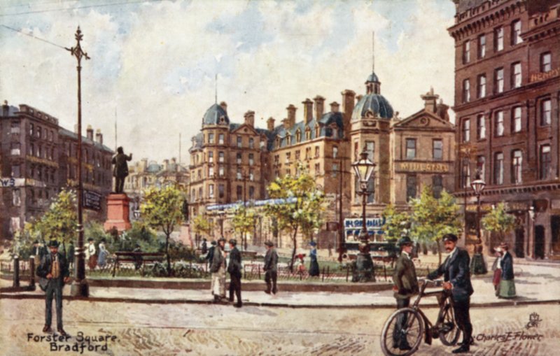 Forster Square, Bradford tekijältä Charles Edwin Flower