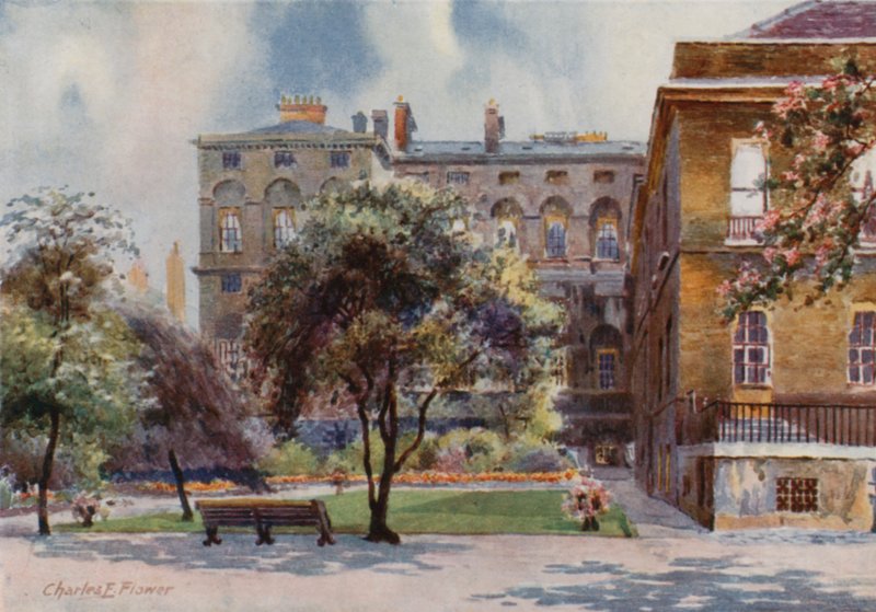 Garden of No 10, Downing Street tekijältä Charles Edwin Flower
