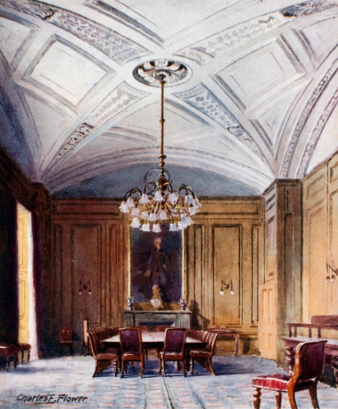 State Dining Room, nro 10 Downing Street tekijältä Charles Edwin Flower