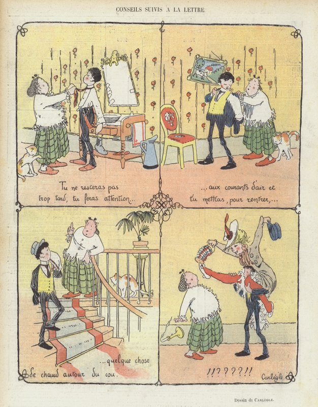 Kuvitus Le Rirelle tekijältä Charles Emile Egli