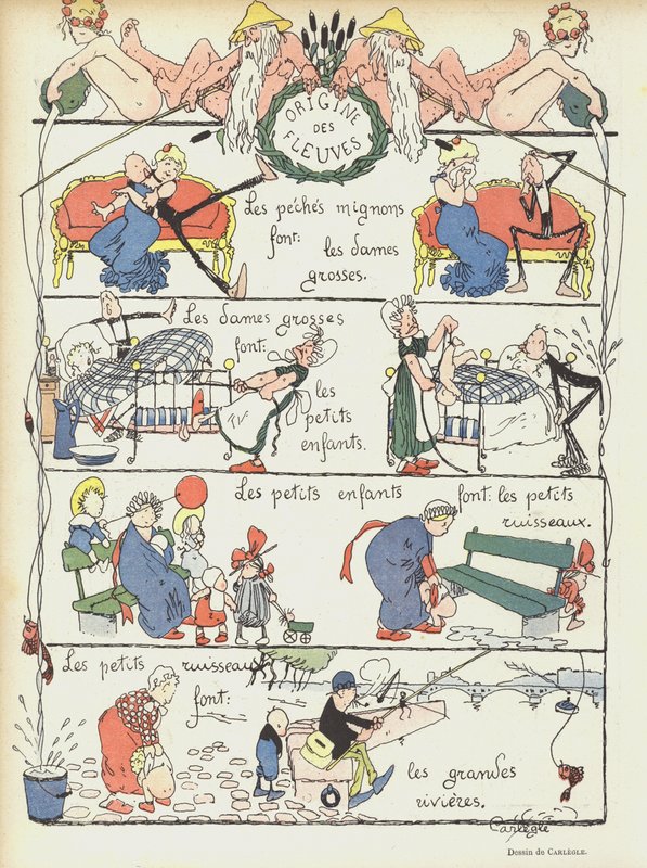 Le Rire -lehden kuvitus tekijältä Charles Emile Egli