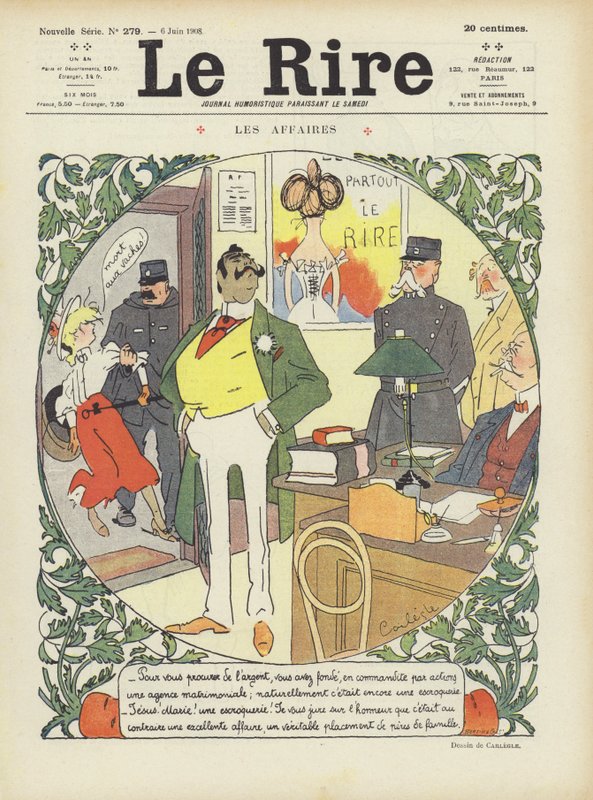 Kuvitus Le Rirelle tekijältä Charles Emile Egli