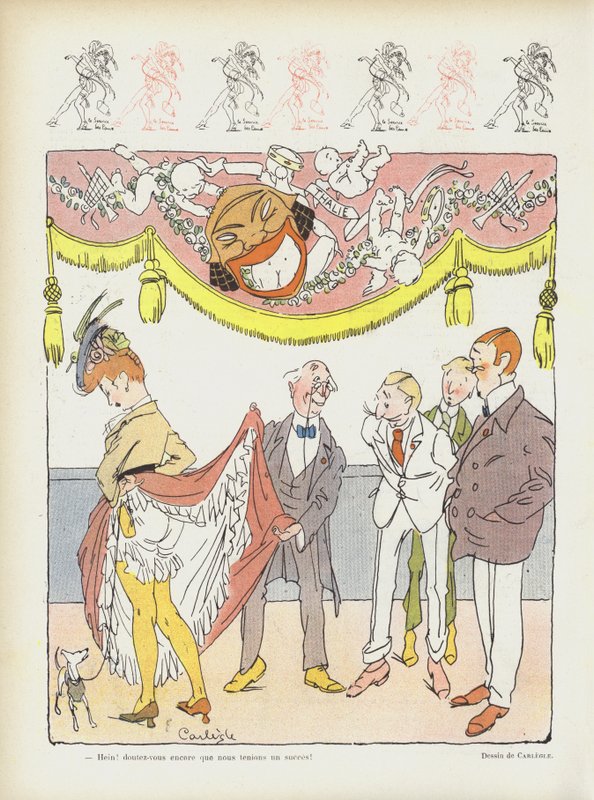 Kuvitus Le Rirelle tekijältä Charles Emile Egli