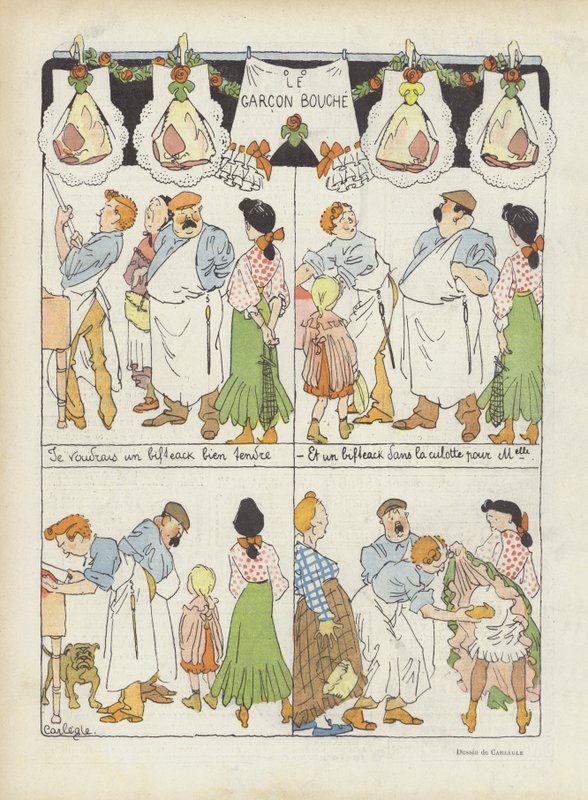 Kuvitus Le Rirelle tekijältä Charles Emile Egli