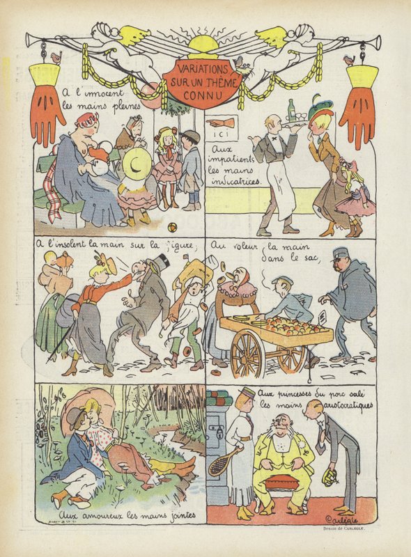 Kuvitus Le Rirelle tekijältä Charles Emile Egli