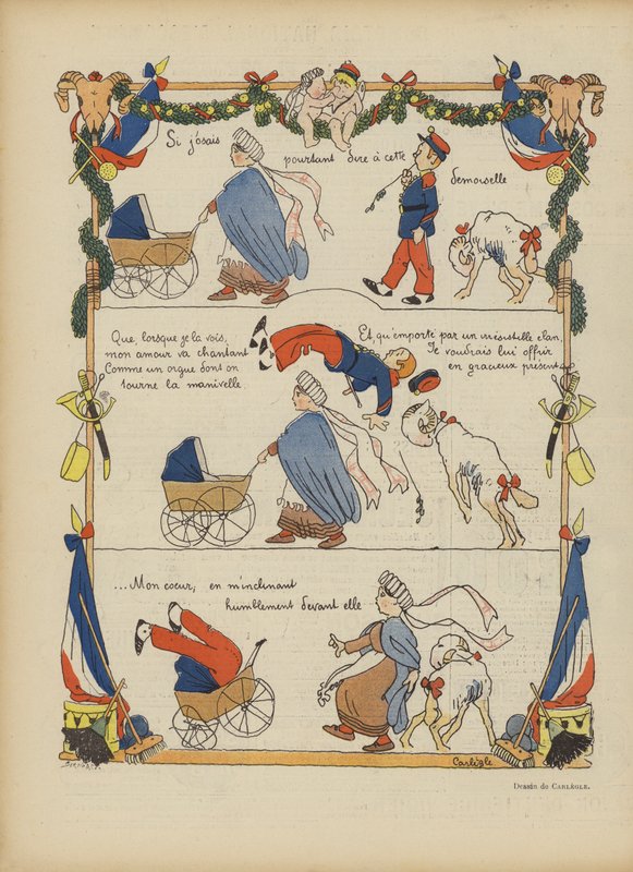Kuvitus Le Rirelle tekijältä Charles Emile Egli