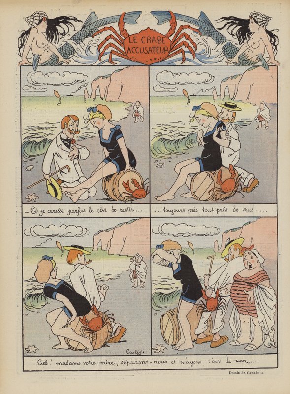 Kuvitus Le Rirelle tekijältä Charles Emile Egli