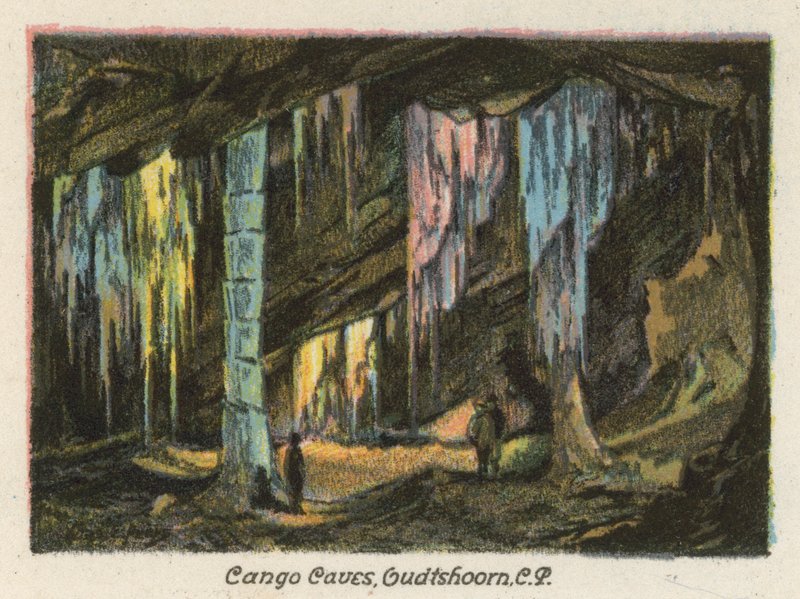 Etelä-Afrikka: Cango Caves, Oudtshoorn, CP (värilitro). tekijältä Charles Ernest Peers