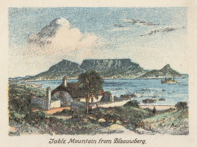 Etelä-Afrikka: Blaauwbergistä (värilitra) tekijältä Charles Ernest Peers