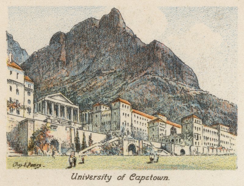 Etelä-Afrikka: Capetownin yliopisto (värilitro). tekijältä Charles Ernest Peers