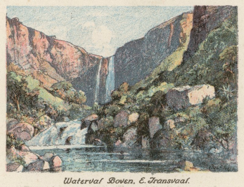 Etelä-Afrikka: Waterval Boven, E Transvaal (värilitro). tekijältä Charles Ernest Peers