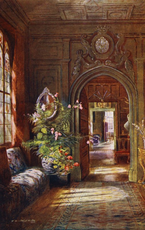 Knole House: Colonnade (värilitra) tekijältä Charles Essenhigh Corke