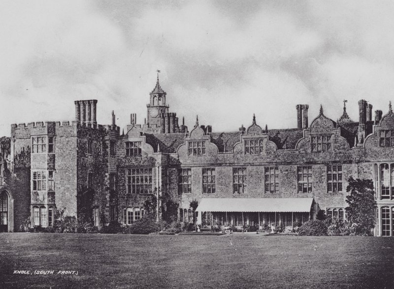 Knole, etelärintama (m/w kuva) tekijältä Charles Essenhigh Corke