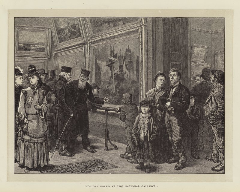Kansallisgallerian lomalaiset tekijältä Charles Green