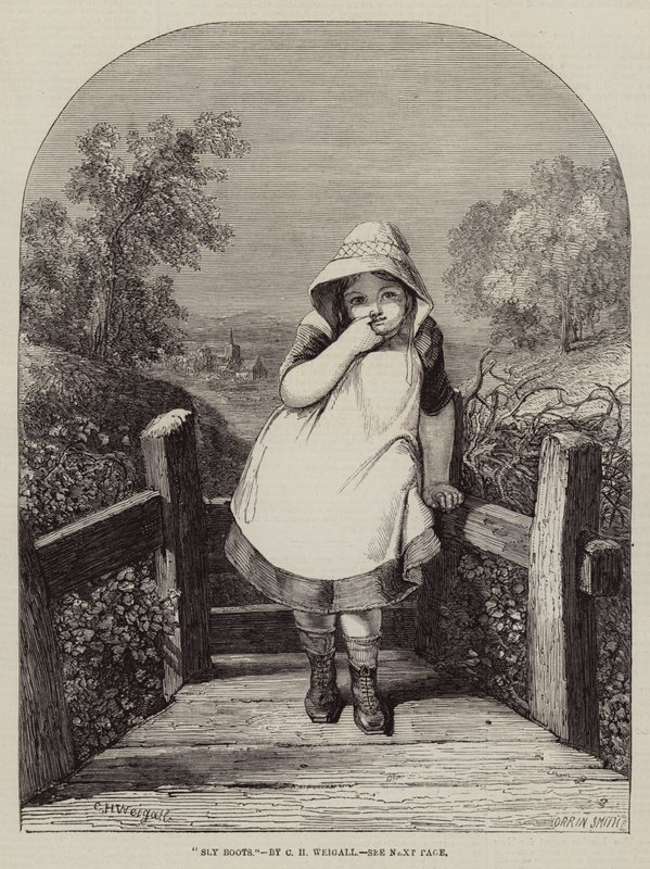Sly Boots -kaiverrus tekijältä Charles Harvey Weigall