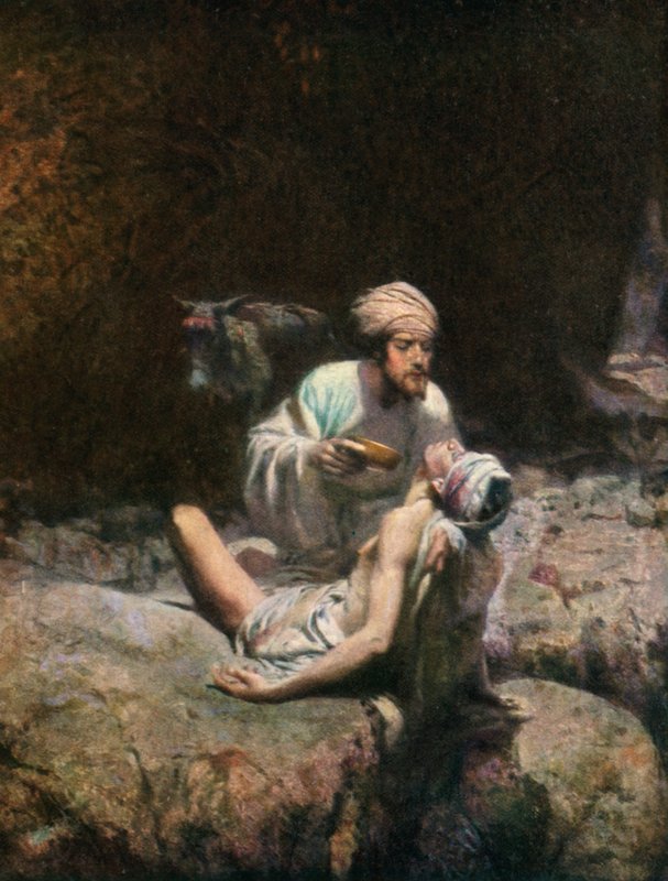 Laupias samarialainen tekijältä Charles Herbert Moore