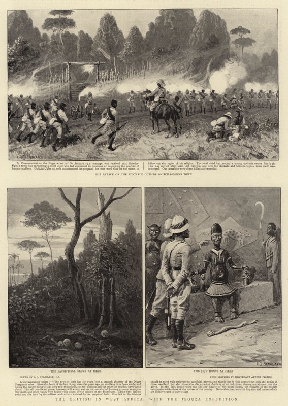Britit Länsi-Afrikassa Ibouza-retkikunnan kanssa tekijältä Charles J. Staniland