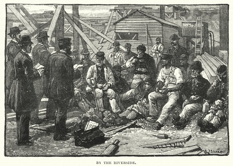Joen varrella tekijältä after Charles J. Staniland