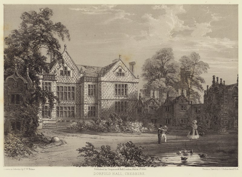 Dorfold Hall, Cheshire tekijältä Charles James Richardson