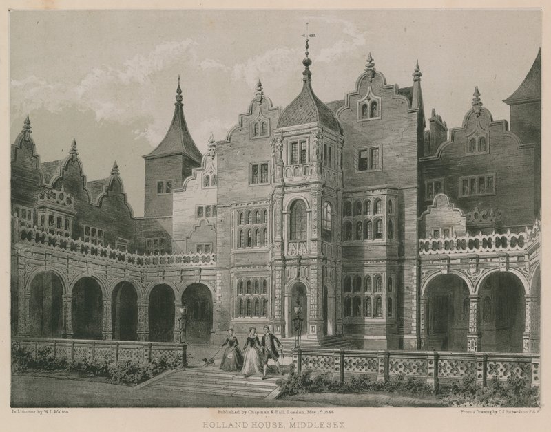 Holland House, Middlesex tekijältä Charles James Richardson