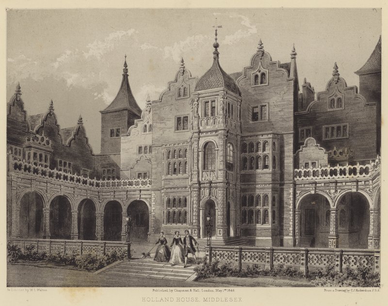 Holland House, Middlesex tekijältä Charles James Richardson