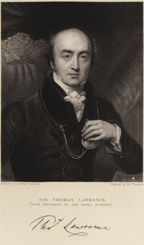 Sir Thomas Lawrence tekijältä Charles Landseer