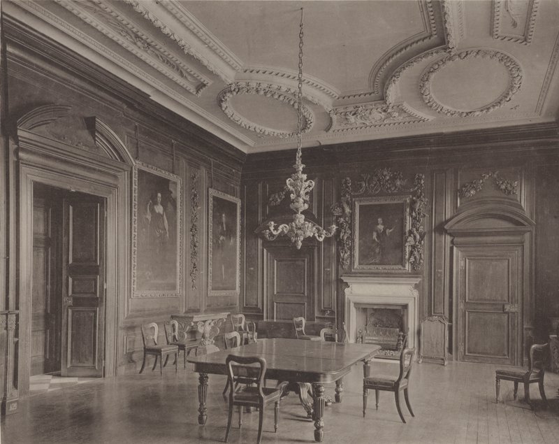 Belton House, Grantham, ruokasali tekijältä Charles Latham