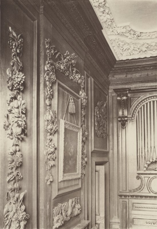 Belton House, osa urkugalleriaa tekijältä Charles Latham
