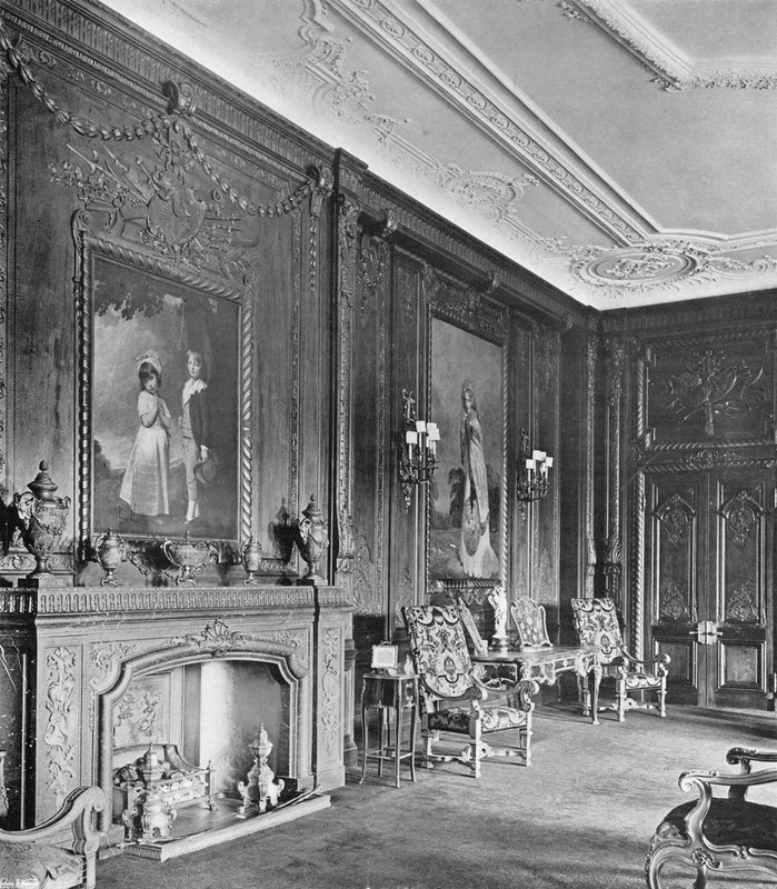 Knowsley Hall: Oak Drawing Room tekijältä Charles Latham