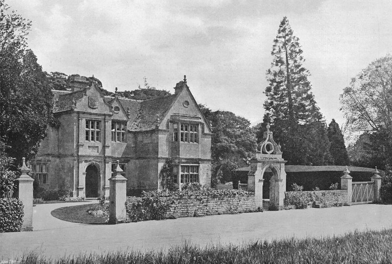 Stibbington Hall lännestä tekijältä Charles Latham