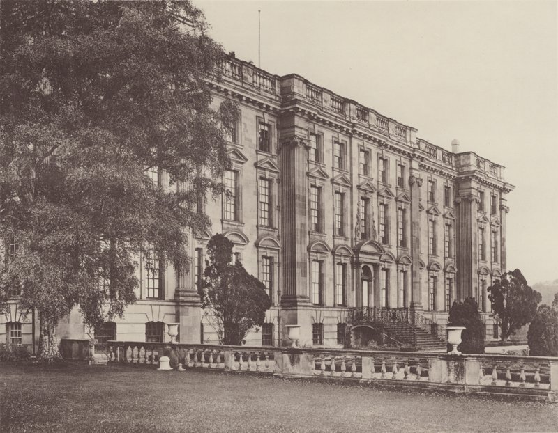Stoneleigh Abbey, Kenilworth, Lounaisrintama tekijältä Charles Latham