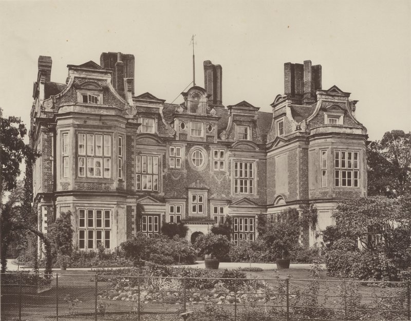 Swateley Hall, Uxbridge, Garden Front tekijältä Charles Latham