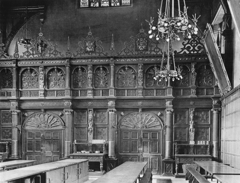 Hall Screen Trinity Collegessa, Cambridgessa tekijältä Charles Latham