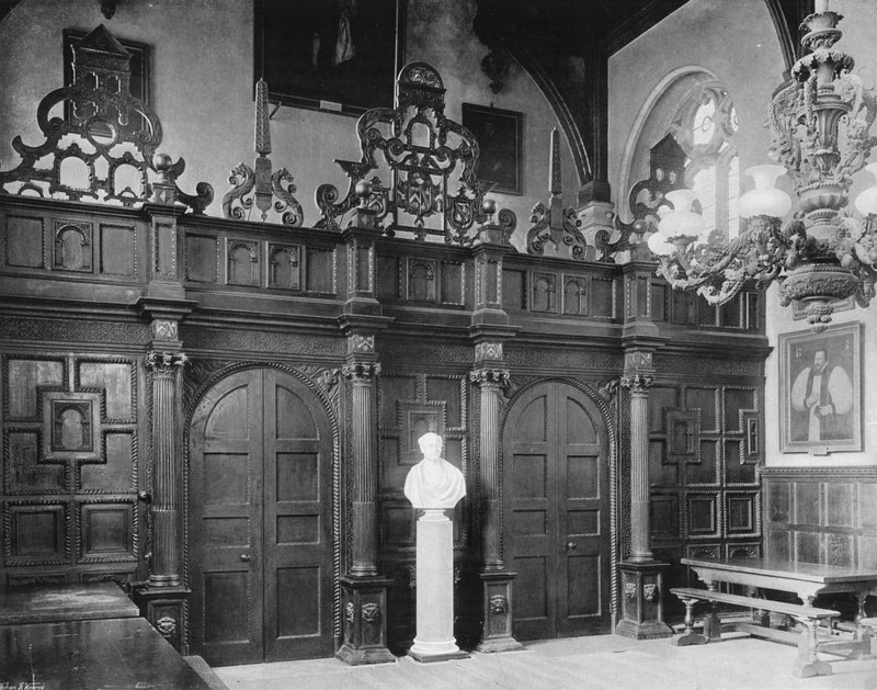 Hall Screen Wadham Collegessa, Oxfordissa tekijältä Charles Latham