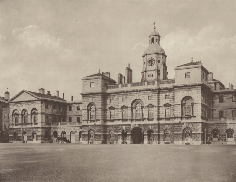 Horse Guards, Whitehall, länsirintama tekijältä Charles Latham
