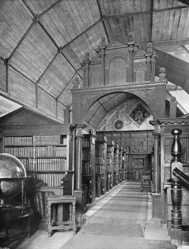 Merton Collegen kirjasto, Oxford tekijältä Charles Latham